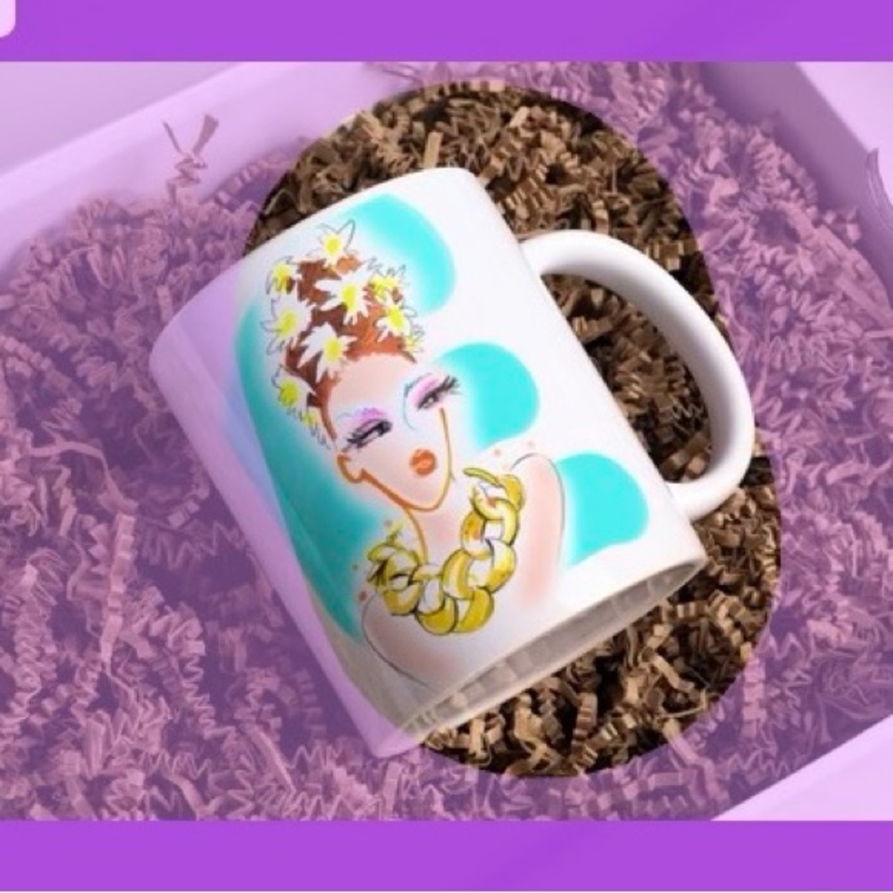 Colorful Mugs & Art Prints - Featuring Stylish, Glamorous, Fashion Girls! :)